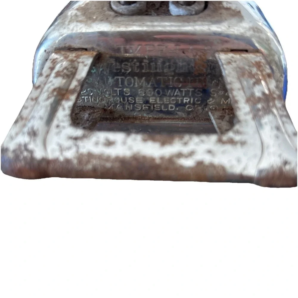 WESTINGHOUSE Vintage AUTOMATIC ELECTRIC IRON - TYPE LA-6, 600 Watts